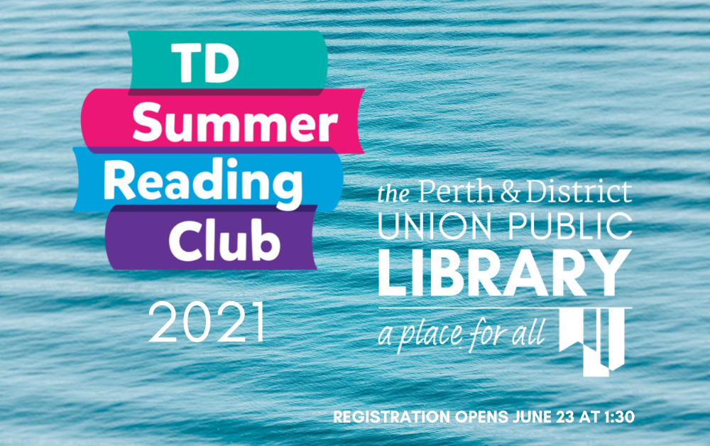 decorative heading reads TD Summer Reading Club 2021