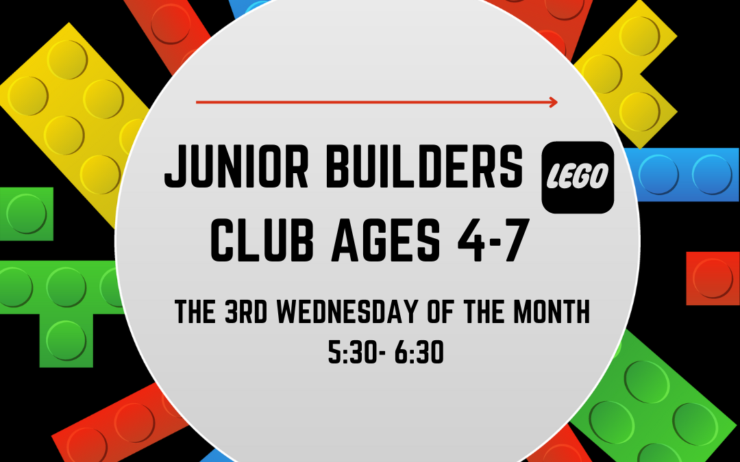 Junior Lego Club ages 4-8