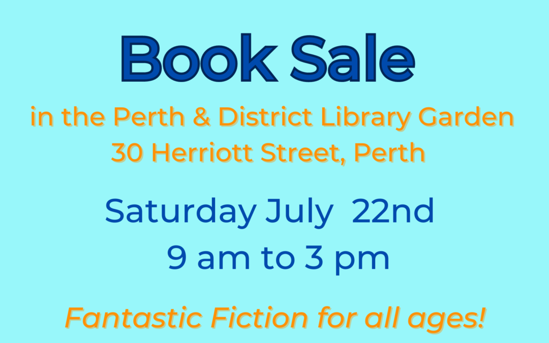Friend’s of the Library Summer Book Sale: July 22nd!