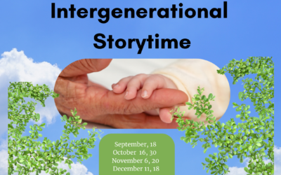 Intergenerational Storytime – in partnership with Aspira Carolina Retirement Living